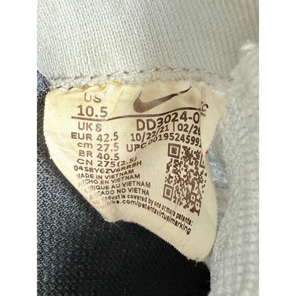 Size 10.5 Nike React Infinity Run Flyknit 3 Womens White Low Top Running Sneaker - Picture 8 of 8